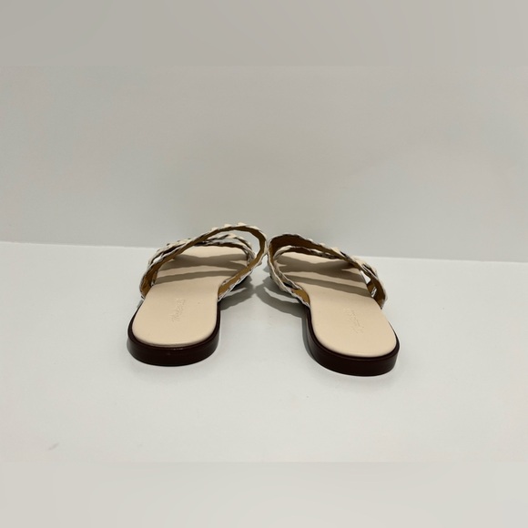 NEW Madewell The Mena Slide Sandal in Ecru size 6.5 - Picture 7 of 11